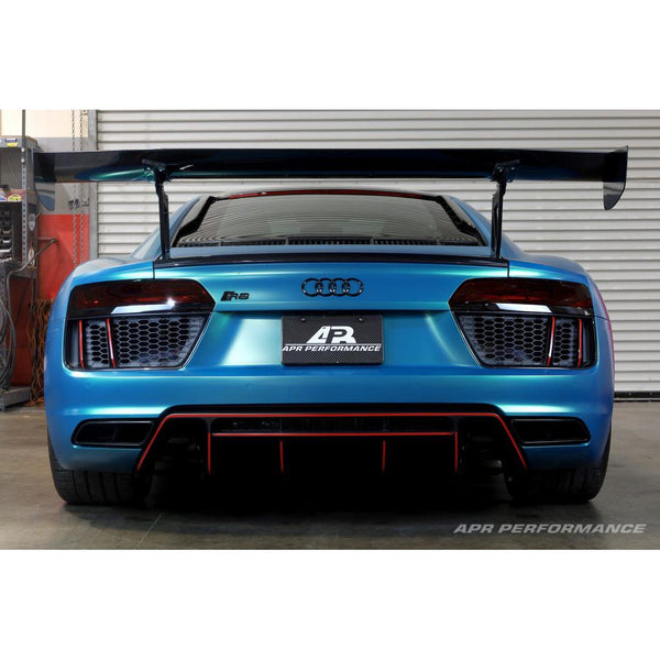 2016-2022 Audi R8 Carbon Fiber Adjustable Wing w/ CF Gurney Flap - ModMyEuro