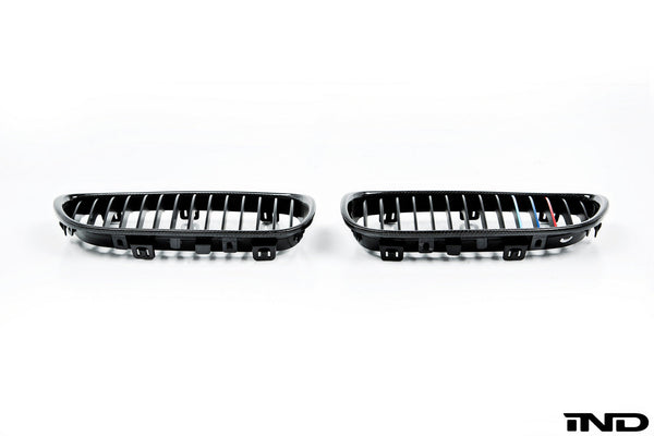 iND e9x m3 carbon fiber front grille set - iND Distribution