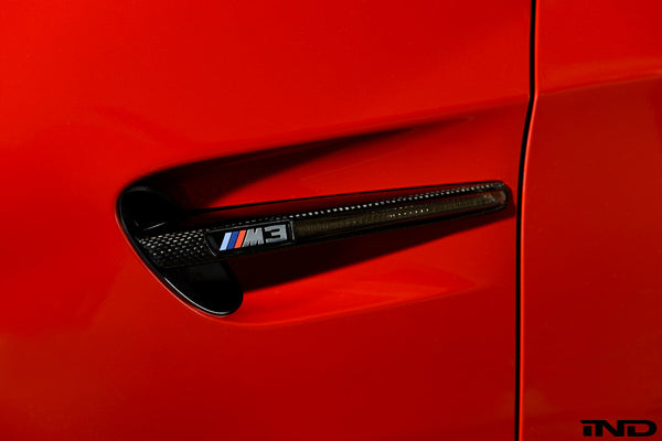 iND e9x m3 carbon fiber side marker set - iND Distribution