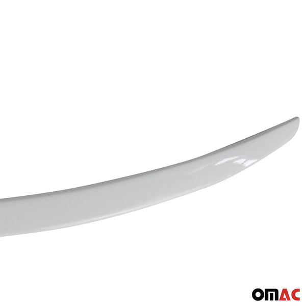 2012-2018 Audi A6 S6 Sedan Rear Trunk Spoiler Wing White 1 Pc