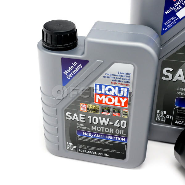 Porsche 944 Engine Oil Change Kit (10W-40) - Liqui Moly - ModMyEuro