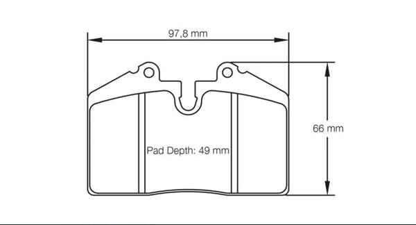 Pagid Racing Brake Pads No. 1203 - Competition Motorsport