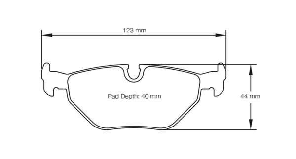 Pagid Racing Brake Pads No. 1285 - Competition Motorsport