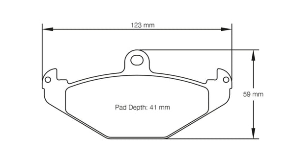 Pagid Racing Brake Pads No. 1682 - Competition Motorsport