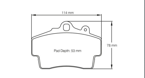 Pagid Racing Brake Pads No. 2407 - ModMyEuro