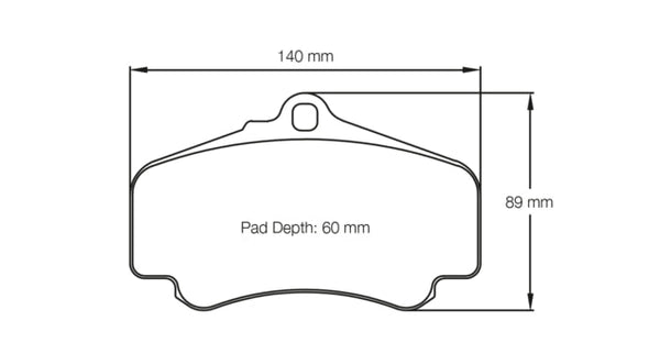 Pagid Racing Brake Pads No. 2474 - Competition Motorsport