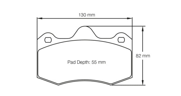 Pagid Racing Brake Pads No. 4345 - Competition Motorsport
