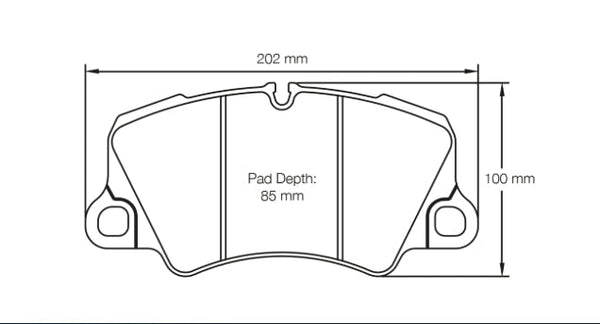 Pagid Racing Brake Pads No. 4580 - Competition Motorsport