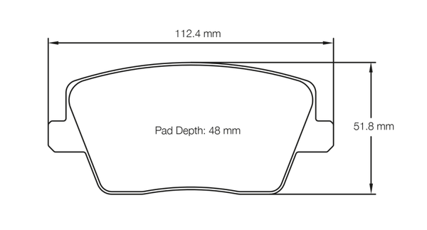 Pagid Racing Brake Pads No. 7035 - Competition Motorsport
