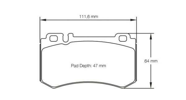 Pagid Racing Brake Pads No. 8031 - Competition Motorsport