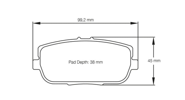 Pagid Racing Brake Pads No. 8077 - Competition Motorsport