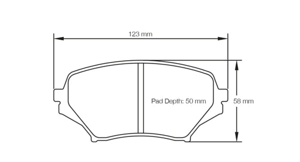Pagid Racing Brake Pads No. 8082 - ModMyEuro