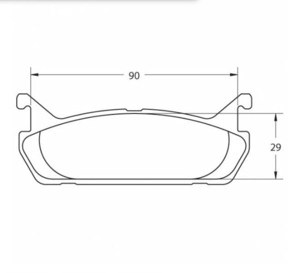 PFC Brake Pads 0458.08.13.44 REAR - Competition Motorsport