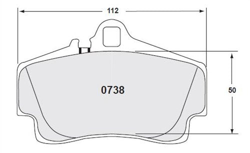 PFC Brake Pads 0738.XX.16.44 REAR - Competition Motorsport