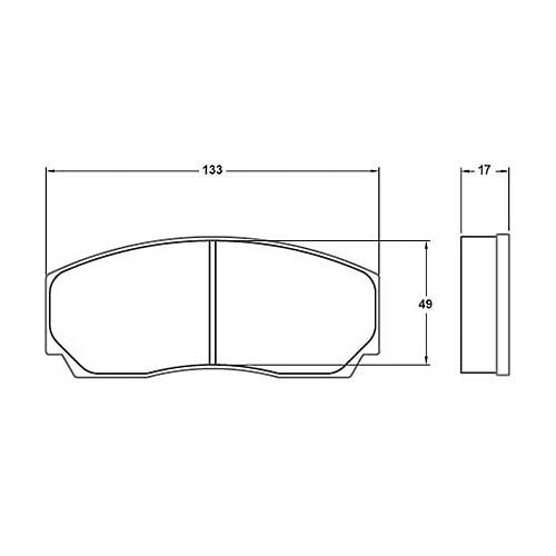 PFC Brake Pads 7767.01.17.44 - Competition Motorsport