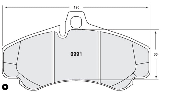 PFC Brake Pads 991.08.17.44 FRONT - Competition Motorsport