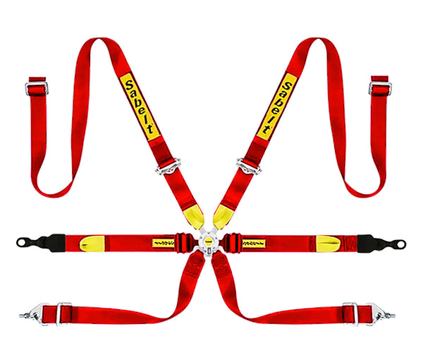 Sabelt Silver Series Enduro Porsche GT2-GT3-GT4 6 Point Racing Harness 2029 Expiry - ModMyEuro