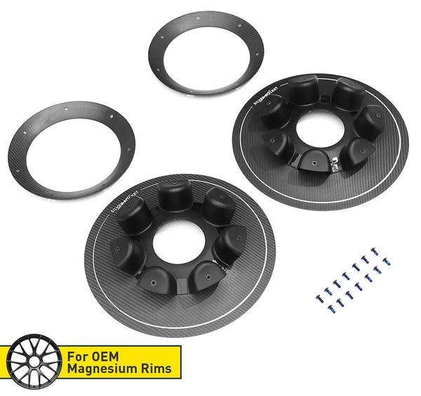 SilverRocket Dry Carbon Fiber R-HR AeroDisc (for GT4 RS Magnesium Rims) - ModMyEuro
