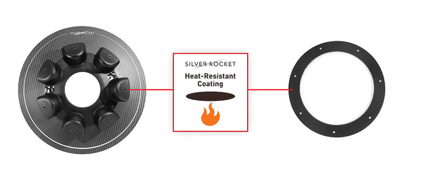 SilverRocket Dry Carbon Fiber R-HR AeroDisc (for GT4 RS Magnesium Rims) - ModMyEuro