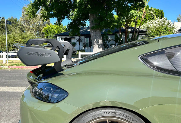 SilverRocket Dry Carbon Fiber Tailgate w Lightweight Glass (718/981 Cayman) - ModMyEuro