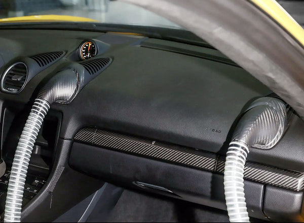 SilverRocket Dry Carbon Fiber Enduro Forced Air Vent Adapter - ModMyEuro