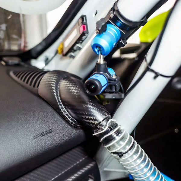 SilverRocket Dry Carbon Fiber Enduro Forced Air Vent Adapter - ModMyEuro