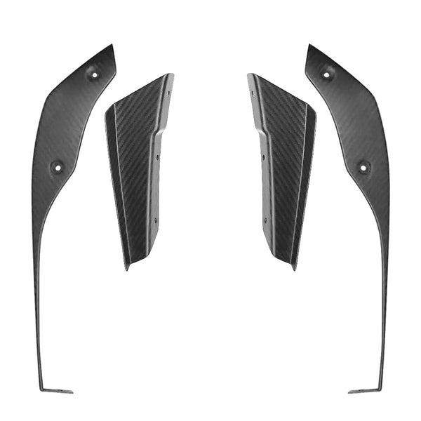SilverRocket Dry Carbon Fiber Clubsport Dive Plane & Lower Side Spoiler Pack - ModMyEuro