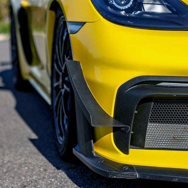 SilverRocket Dry Carbon Fiber Pro Dive Planes (Porsche 718 GT4 RS) - ModMyEuro