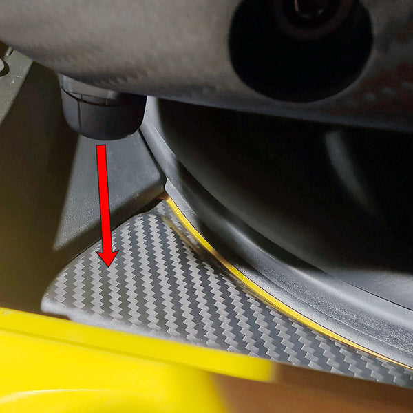 SilverRocket Dry Carbon Fiber Wing Support Reinforcement Plates - ModMyEuro