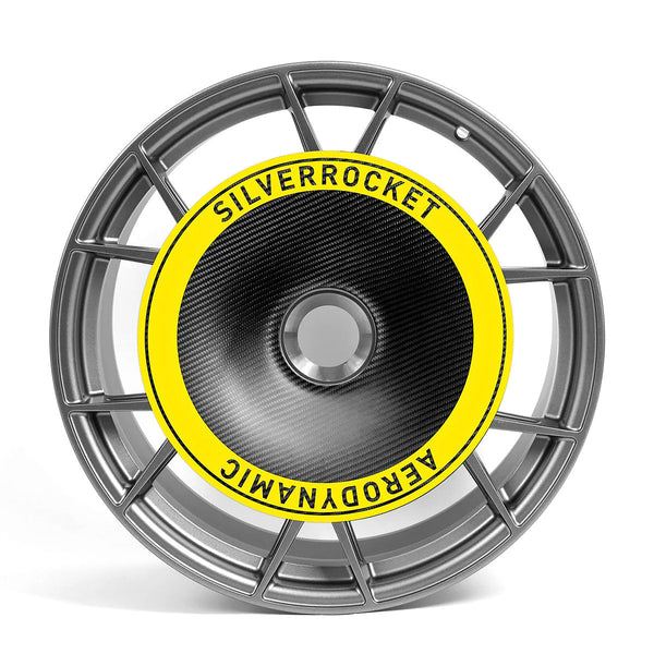 SilverRocket Dry Carbon Fiber R-HR AeroDisc (for GT4 RS Forged AL Rims) - ModMyEuro