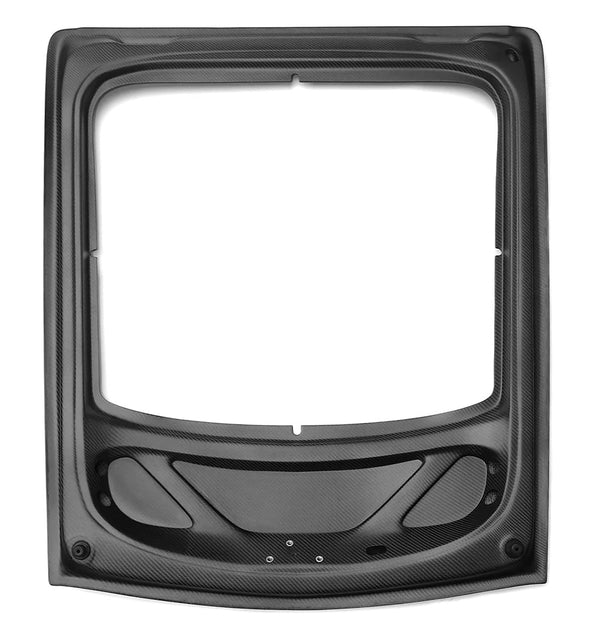 SilverRocket Dry Carbon Fiber Tailgate w Lightweight Glass (718/981 Cayman) - ModMyEuro