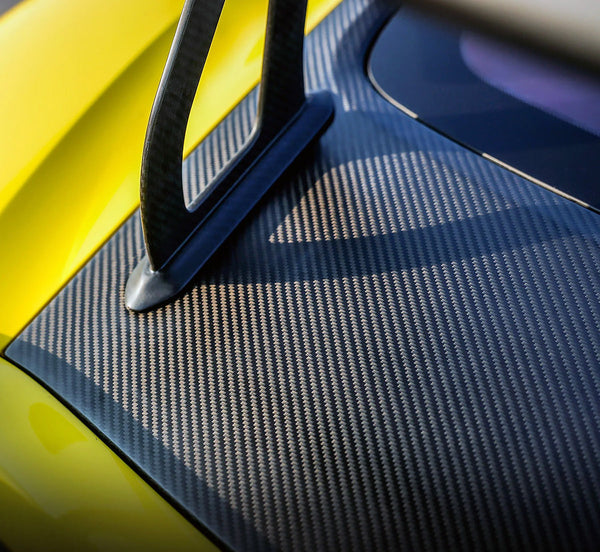 SilverRocket Dry Carbon Fiber Tailgate w Lightweight Glass (718/981 Cayman) - ModMyEuro