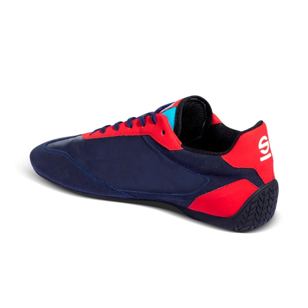 Sparco S-Drive Martini Racing Shoe – Rear angle showing heel and side panel details