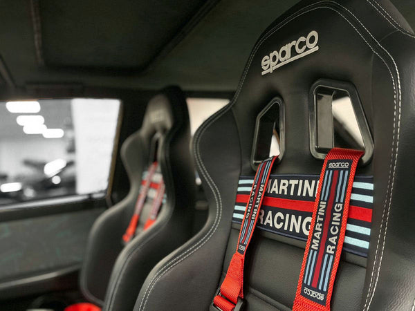 Sparco 6 Point Martini Racing Harness - ModMyEuro