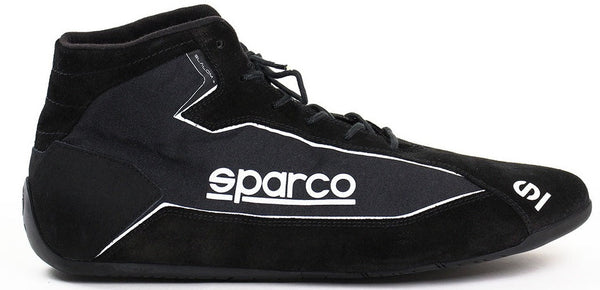 Sparco Slalom+ Fabric Racing Shoes Black / Black Image