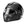 Sparco Sky RF-7W Carbon Fiber Helmet BLACK LINER SIDE PROFILE IMAGE