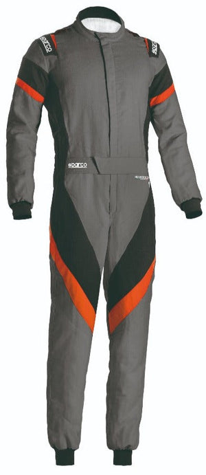 Sparco Victory 2023 Race Suit FIA 8856-2018 Grey / Orange Image