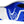 Sparco Tide Nomex Gloves - Blue 001356AZBI Front Image