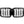 AutoTecknic G05 X5 LCI Dual-Slat Front Grille - Gloss Black