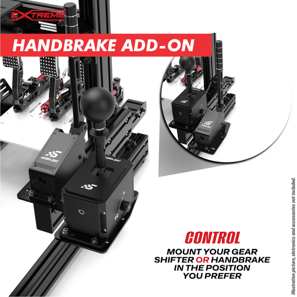 Extreme Sim Racing AX80 Aluminum Profile Sim Racing Rig