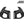 AutoTecknic F97 X3M / F98 X4M LCI Carbon Front Bumper Air Vent Set