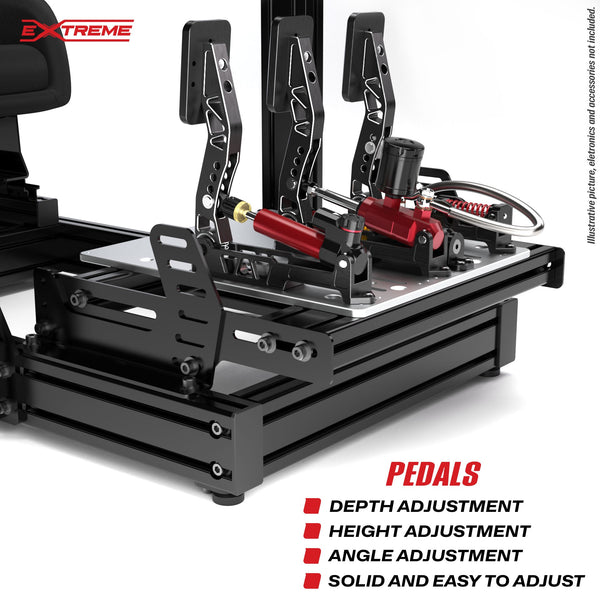 Extreme Sim Racing AX80 Aluminum Profile Sim Racing Rig