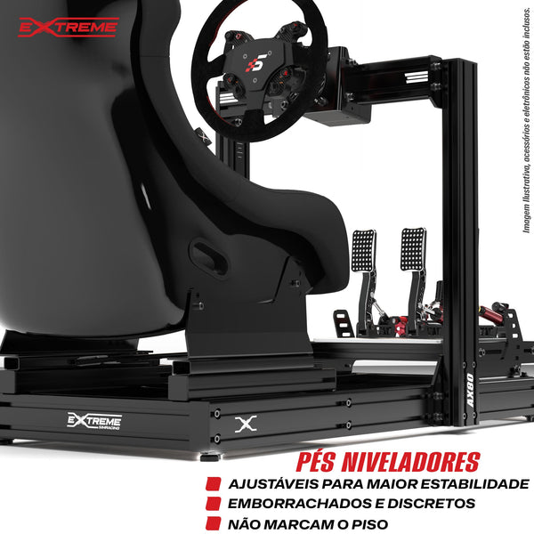 Extreme Sim Racing AX80 Aluminum Profile Sim Racing Rig