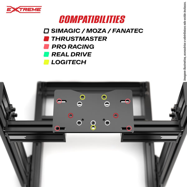 Extreme Sim Racing AX80 Aluminum Profile Sim Racing Rig