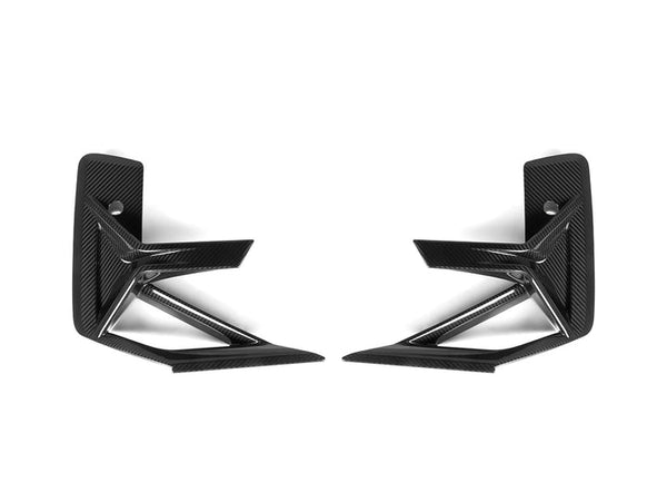 AutoTecknic F97 X3M / F98 X4M LCI Carbon Front Bumper Trim Set