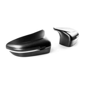 Akrapovic 2018+ BMW M5 (F90) / 2020 BMW M8 (F91/F92) Carbon Fiber Mirror Cap Set - Matte - ModMyEuro