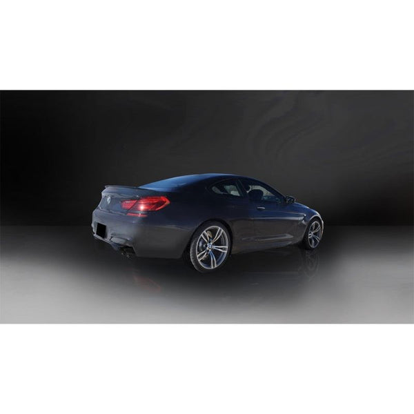 Corsa 12-15 BMW M6 F12 / F13 / F06 Black Sport Axle-Back Exhaust - ModMyEuro