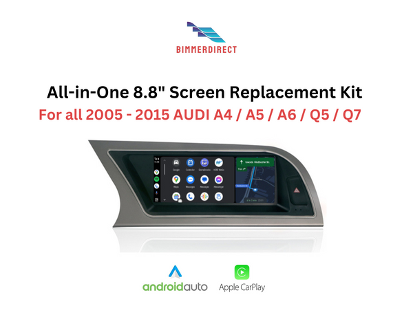 2005-2015 Audi Plug-n-Play CarPlay Kit W/ Screen - ModMyEuro