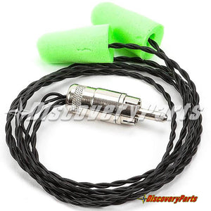 Racing Radio Foam Earbuds European RCA Male Plug - ModMyEuro