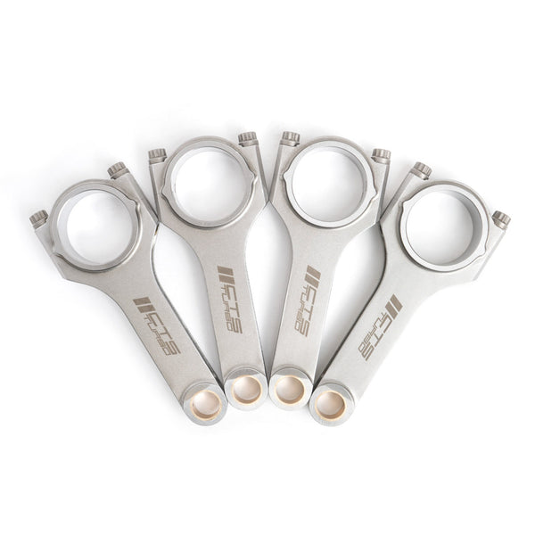 CTS Turbo Tapered Rifle Drilled Connecting Rods 144x20 - VW/Audi MK5/B7 FSI 2.0T EA113 With Stock Pistons